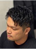 短髪◎メンズパーマ【カミケン方木田】