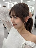 アマトウキョウ アユンチェ(AMA TOKYO×AYUNCHE) 韓国スタイル/ナチュラルくびれへア_くびれ巻き_レイヤーカット