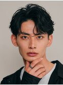 フェザーパーマ韓国センターパートニュアンスパーマ名古屋