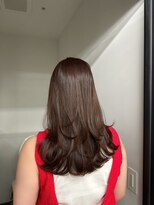 ムード(MOOD,)&nbsp;大人ガーリー[ミディアムレイヤーカット/髪質改善/銀座]