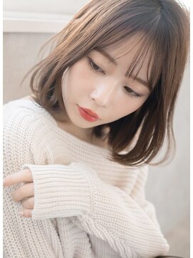 エレノア 静岡店(Eleanor) 柔らかボブスタイル