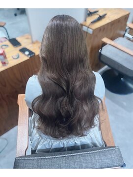 チェレ ロッソ 金剛店(Chere rosso) デジタルパーマ・くすみグレージュ・簡単スタイリング