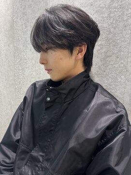 グロー オオミヤ アネックス 大宮(GLROW OMIYA ANNEX) ◆ センターパート大宮メンズ縮毛矯正ダウンパーマ