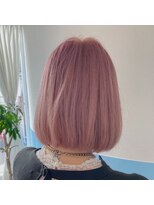 フリックフラック 西台店(Flic Flac) ボブ/ペールピンク/ブリーチ 【西台/高島平】