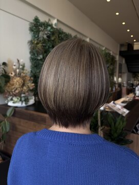 ビーワールド(B WORLD) アンブレラカラーミルクティーベージュ20代30代40代