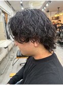 宇都宮メンズカットメンズパーマ波巻きスパイラルパーマツイスパ