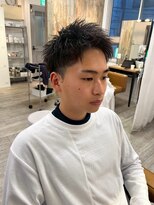 イルームバイリンクス 大宮(ILLUME by LINKTH)&nbsp;メンズカット/アップバングショート/刈り上げあり