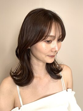 ジーナ 浦和(Zina) ミディアムでつくる大人くびれヘア♪