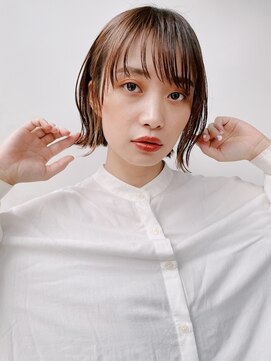 シンス 銀座(since) 小顔似合わせカット/ショートミニボブ/前髪イメチェン【銀座駅】