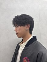 フリップ(Flip)&nbsp;センターパートウルフ/毛流れパーマ/ダウンパーマ