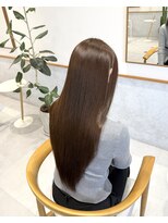 レンジヘアー(lange hair)&nbsp;brown【艶感/ナチュラル/ブラウン/明るめカラー】