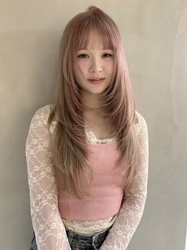 フェブ(fev) 【fev_momo】white beige