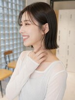 フィエルウメダ(Fier umeda) 【41.ブローやヘアセットの時間が短縮♪切りっぱなしショート】