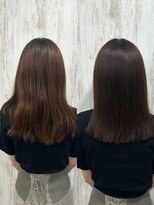 ワイト(&y～waito～)&nbsp;【髪質改善カラーで整える艶ブラウンミディアム】