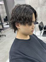 men’s salon ALBA 八王子駅前【men’s/メンズサロン】【9月1日OPEN（予定）】&nbsp;波巻きスパイラルパーマ/ウルフ/センター分け