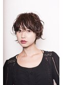 マニッシュマッシュグランジグラデーションショート