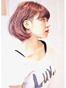 レンジシキチジョウジ (RENJISHI KICHIJOJI) サイド刈り上げショートボブ【RENJISHI KICHIJOJI 】