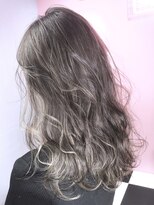 チェルシー 梅田(CHELSEA)&nbsp;［CHELSEA］10枚ハイライト×ヴェールウェーブ☆お客様スタイル