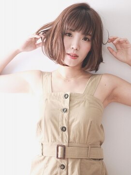 リブ(Live) ワンカール＋ちょいユルくしゃボブ３