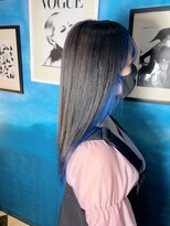 アスイン(asuin) インナーカラーブルー