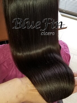 ブルーフィン シセロ(Blue Fin cicero) 佐藤ひろこの　髪質改善/縮毛矯正/白髪染め/ブリーチなしカラー