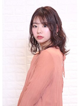 ベルス(bellus) 【bellus】イルミナカラー×大人可愛いふわミディ