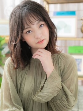 カバーヘア イヴ 戸頭店(COVER HAIR EVE) バレイヤージュシースルーバングウェットヘアc5戸頭20代30代40代