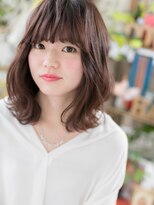 カバーヘア ブリス 戸田公園西口店(COVER HAIR bliss) ★大人かわいいくせ毛風こなれミディネオウルフ20代30代40代★9