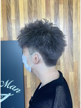 グッドマン バーバーショップ リョクチ(goodman barbar shop RYOKUCHI) メンズカット/メンズカラー/メンズハイトーンカラー/ブリーチ