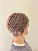 白髪ぼかしハイライト