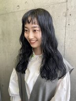 ルアナ 梅田店(Luana)&nbsp;【 MIRAI 】 ニュアンスカール × ブルーブラック