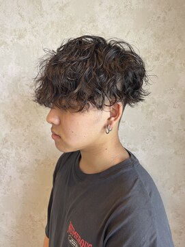 ソワ 四日市(soie) 【soie井上】波打ちスパイラル/ツーブロック