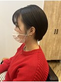 マッシュショート×黒髪ショート【touki/川越/鶴ヶ島】