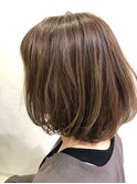 前髪/マチルダボブ/ピンクベージュ/インナーグレージュ[稲毛駅]