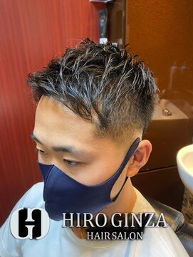 ヒロギンザ 青山店(HIRO GINZA) 波巻き/ハイライト/マッシュパーマ/ウルフ/フェード/束感