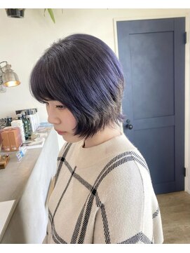 アーブル ヘアーアンドメイク(ARBRE) ダブルカラーハイライトデザインカラー