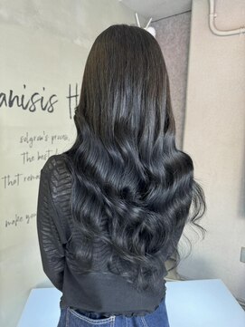 ラニシス ヘアー(Lanisis Hair) ナチュラルにかっこよく!ネイビーブラック!