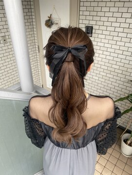 フェリーチェ(Felice) ポニーテール　ポニー　女子会ヘア　デートヘア