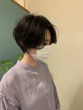 トッカ ヘアアンドトリートメント 難波店 小顔似合わせカット愛されクールショート20代/30代40代50代/難波