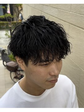 スタイル 成城学園前(STYLE) メンズマッシュ×波巻きパーマ