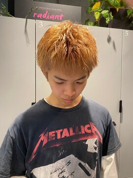 アース 高円寺店(HAIR & MAKE EARTH) メンズ短髪スタイル{@02st96}