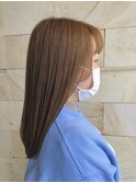 冬のくすみベージュ