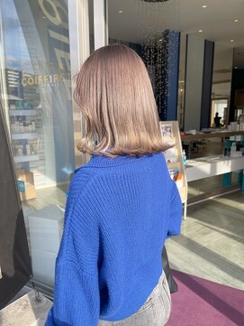 コワファースト 大分(COIFF1RST) ミルクティーカラー