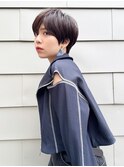 ショート顔周りカット前髪カットミニウルフレイヤー/立川