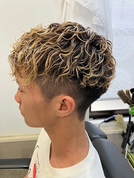ダピエス(da pie'ce) メンズパーマ