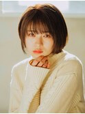 丸みショートボブ☆20代30代40代50代