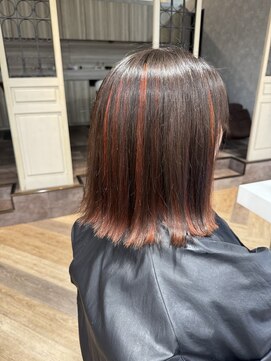 シエル 立川店(CIEL) 【CIEL×久光】ピンクレッド×アンブレラカラー