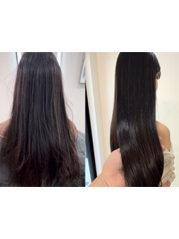 髪質改善＆艶髪になれるトリートメントが自慢◎リピート率90%!縮毛矯正専門店M&SMART【縮毛矯正/髪質改善】