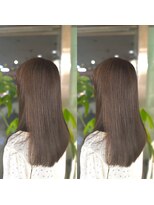 ラフィネ ヘアー ドゥー(RAFFINE HAIR DEUX) 艶髪ワンレングス