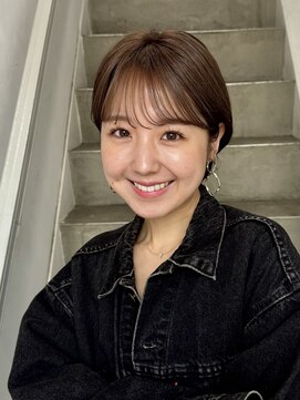 クロト(Clotho) ショートカット/髪質改善縮毛矯正白髪ぼかしレイヤーカラーボブ